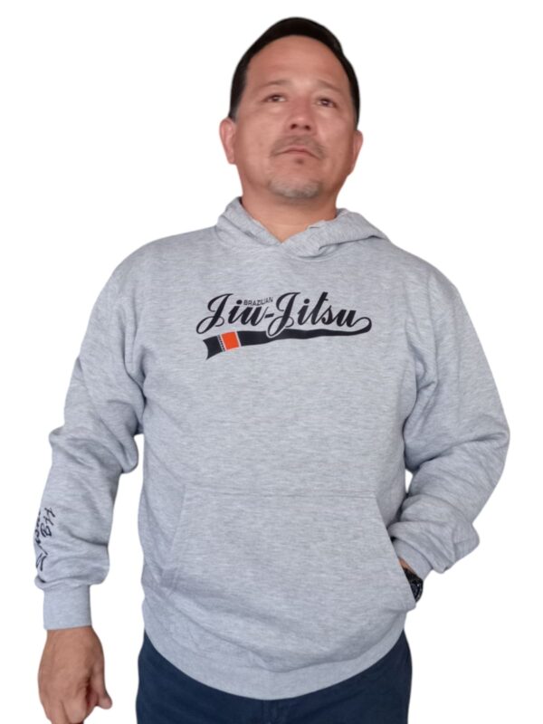 Polerón algodón bjj gris