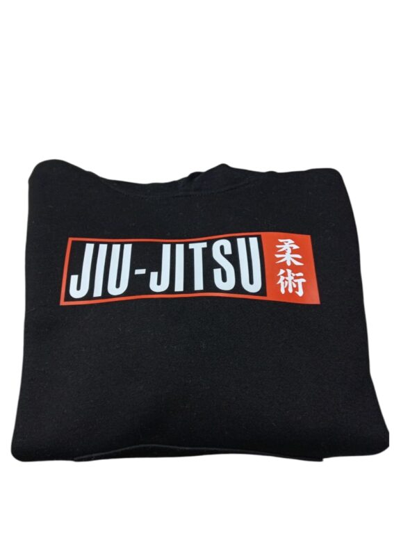 Polerón algodón bjj negro - Imagen 3